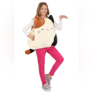 Squishmallows Calico Cat Costume - Cream, Black, Brown